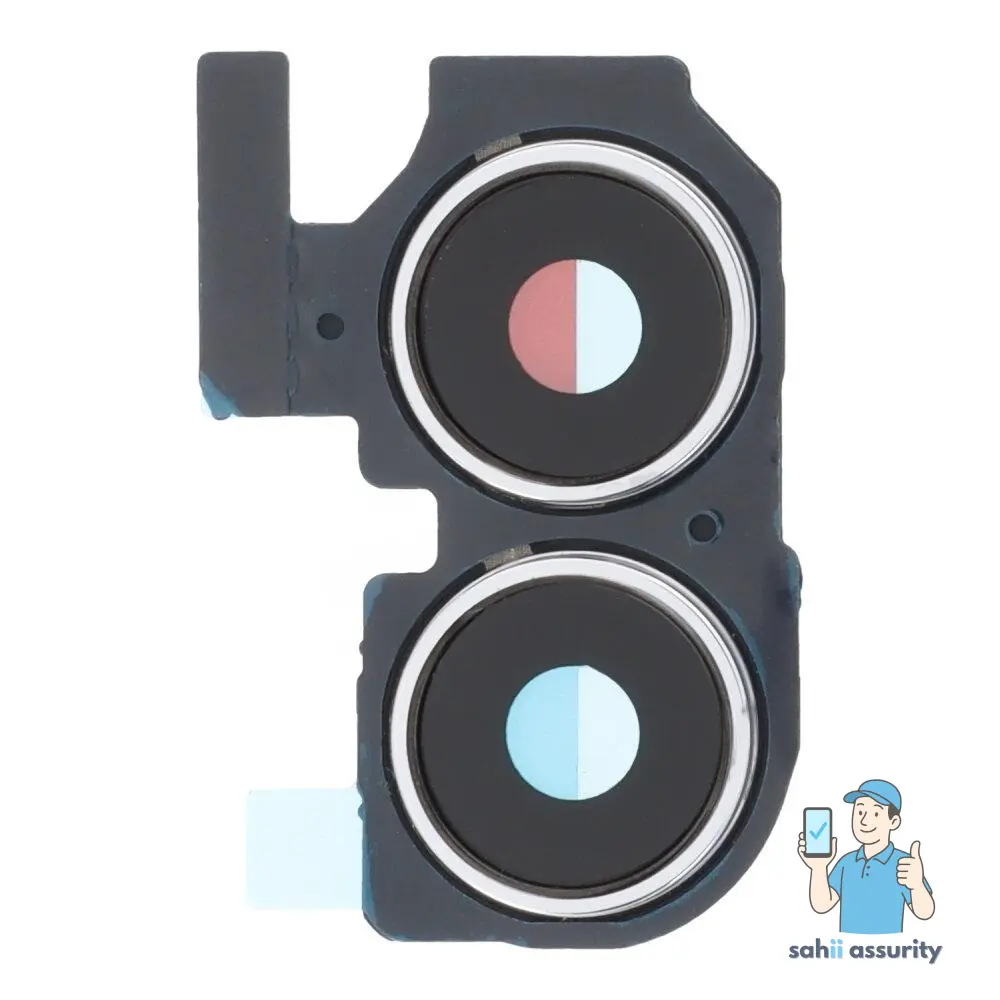 Camera Lens Glass with Frame for Oppo Find N2 Flip White thumbnail